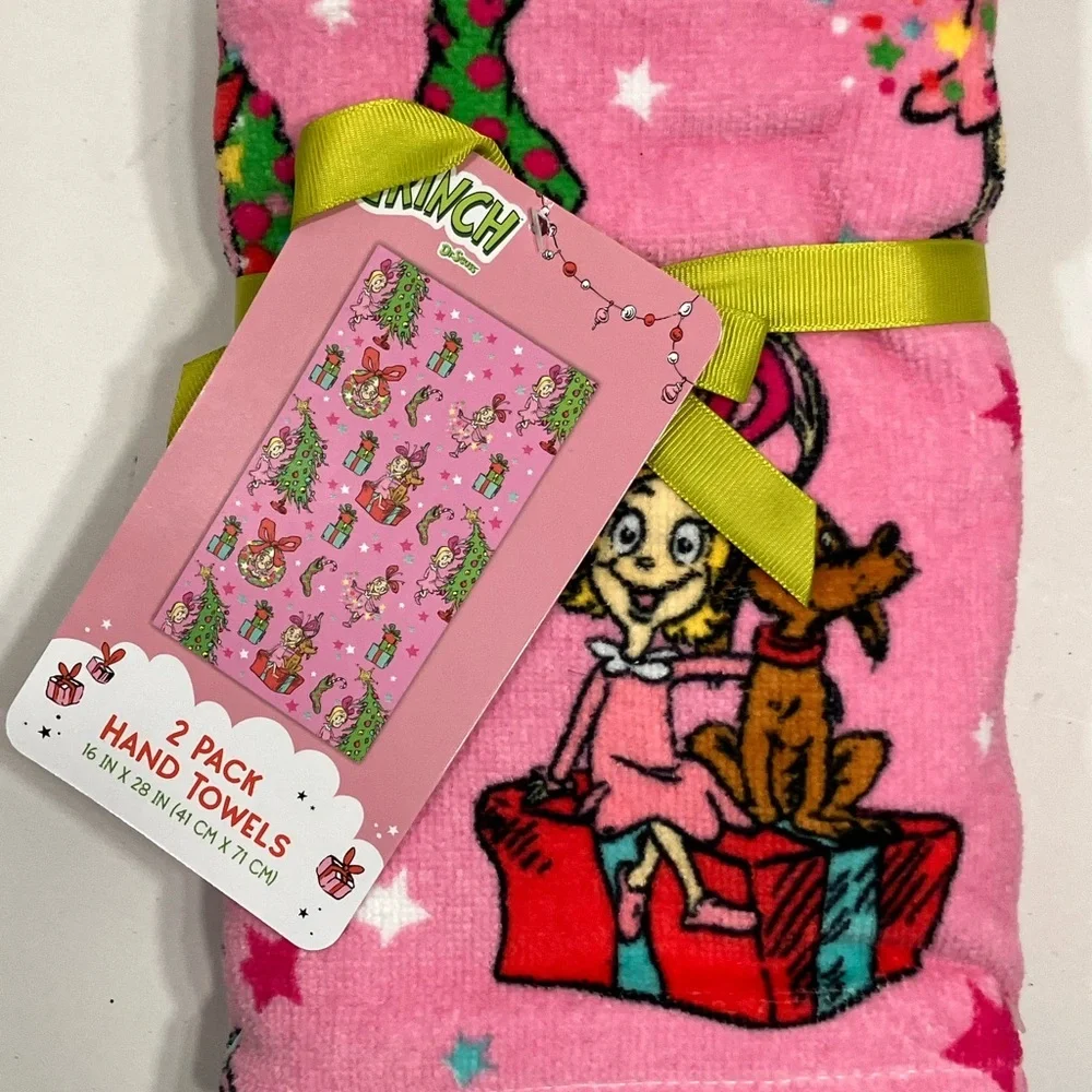 The Grinch Hand Towels 2-Pack
